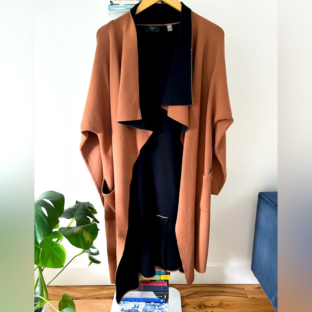 Tahari sweater coat NWOT